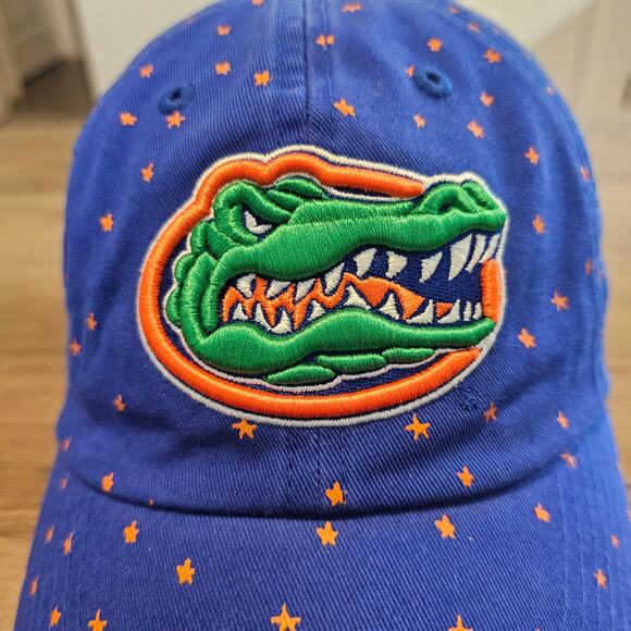 University of Florida Gators Womens Strapback Hat Cap Blue Stars UF Game Day - Picture 2 of 10